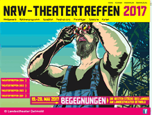 Tablet Screenshot of nrw-theatertreffen.de